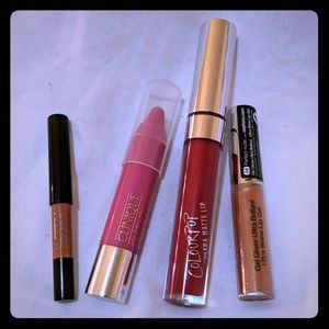 BRAND NEW Clinique, Colourpop, and Sephora Lip Set